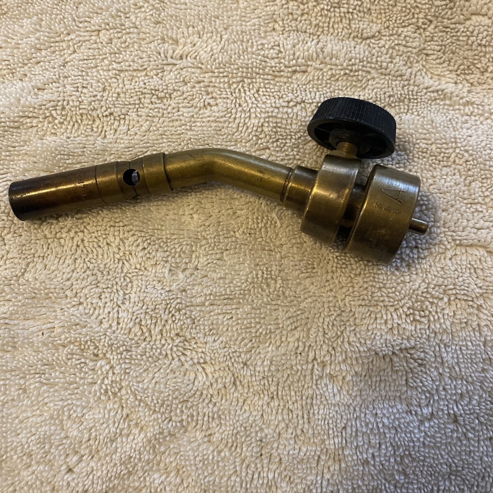 OLD VINTAGE BERNZOMATIC BRASS TORCH‎ HEAD